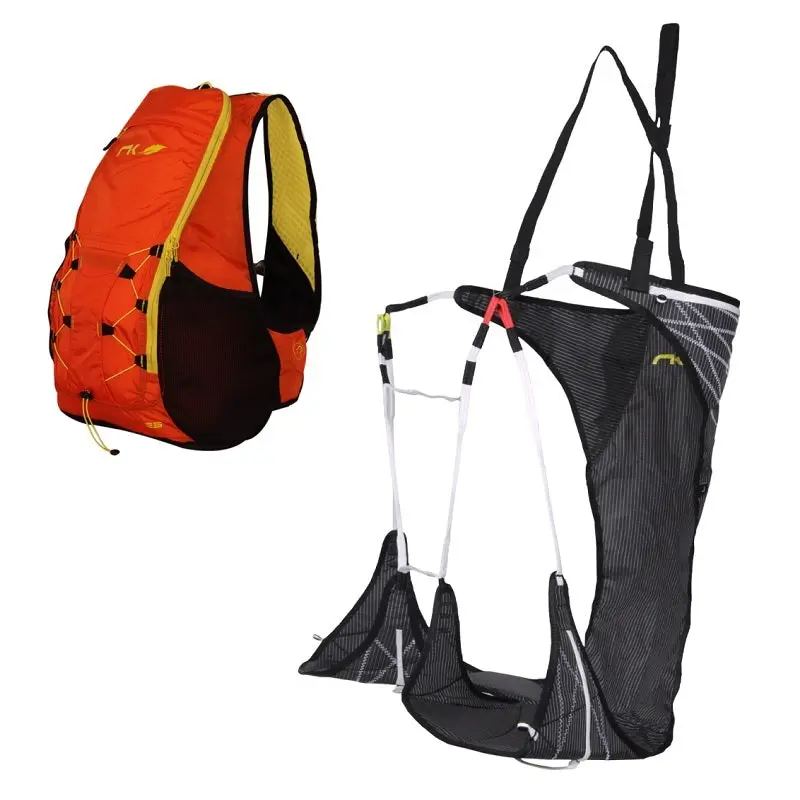 Rucksack and light harness for hike & fly